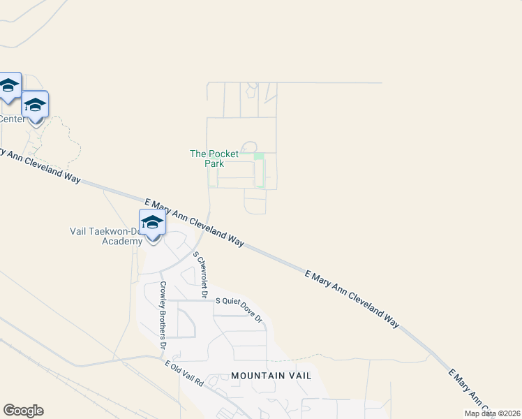 map of restaurants, bars, coffee shops, grocery stores, and more near 11453 East Desert Raptor Loop in Tucson