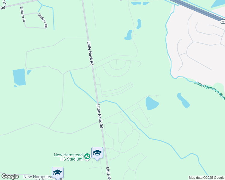 map of restaurants, bars, coffee shops, grocery stores, and more near 2750 Little Neck Road in Savannah