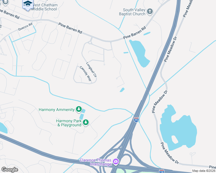 map of restaurants, bars, coffee shops, grocery stores, and more near 221 Longleaf Circle in Pooler