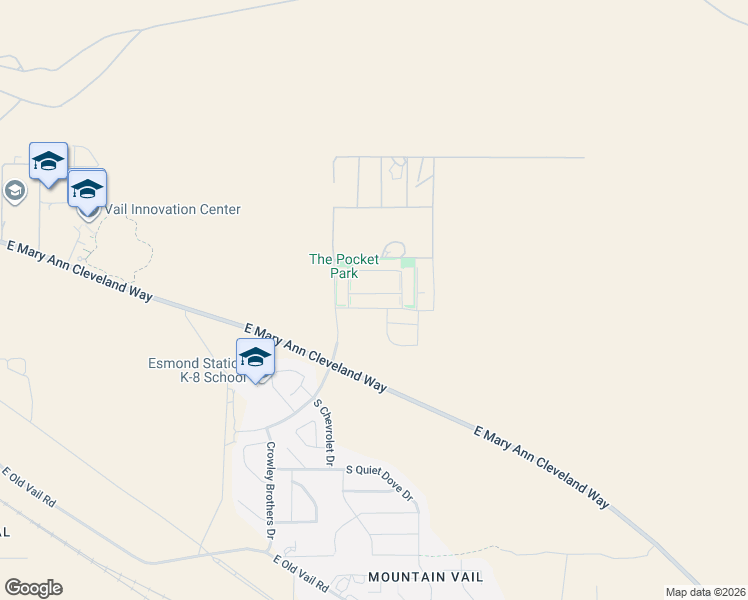 map of restaurants, bars, coffee shops, grocery stores, and more near 11382 East Glowing Sunset Drive in Tucson