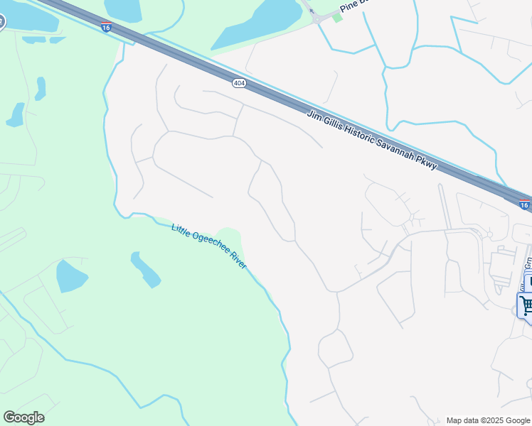 map of restaurants, bars, coffee shops, grocery stores, and more near School House Road in Bloomingdale