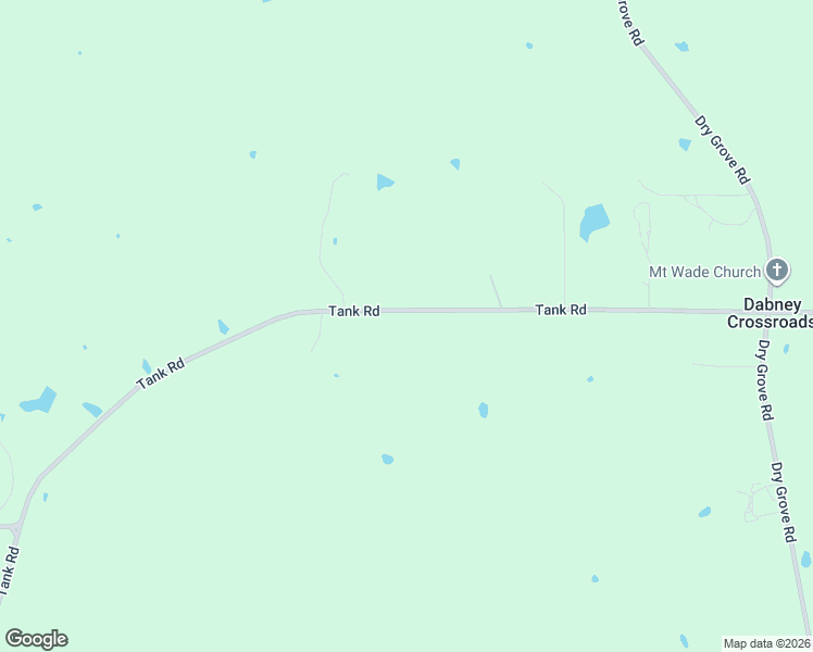 map of restaurants, bars, coffee shops, grocery stores, and more near in Dabney Crossroads