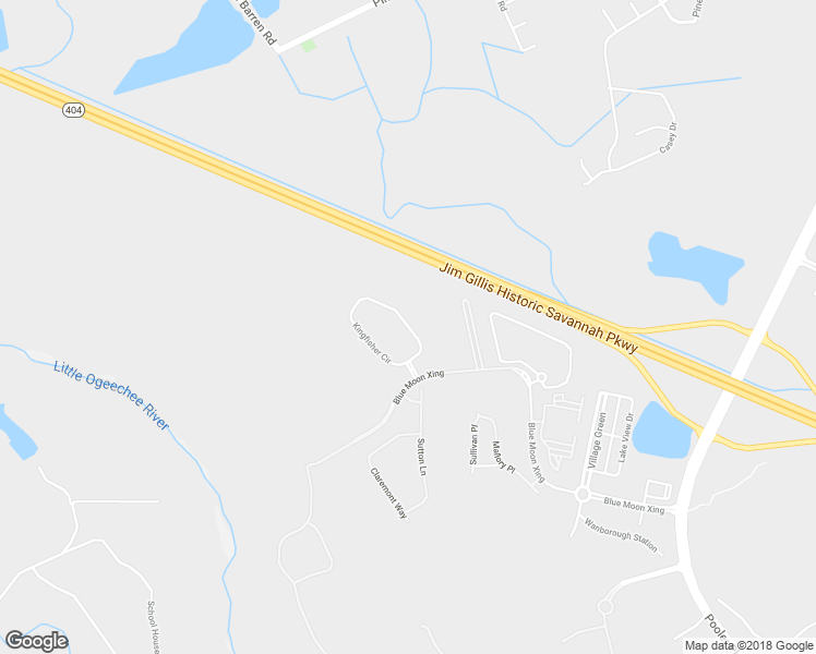 map of restaurants, bars, coffee shops, grocery stores, and more near 142 Kingfisher Circle in Bloomingdale