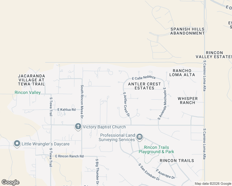 map of restaurants, bars, coffee shops, grocery stores, and more near 13714 East Placita Copechi in Vail