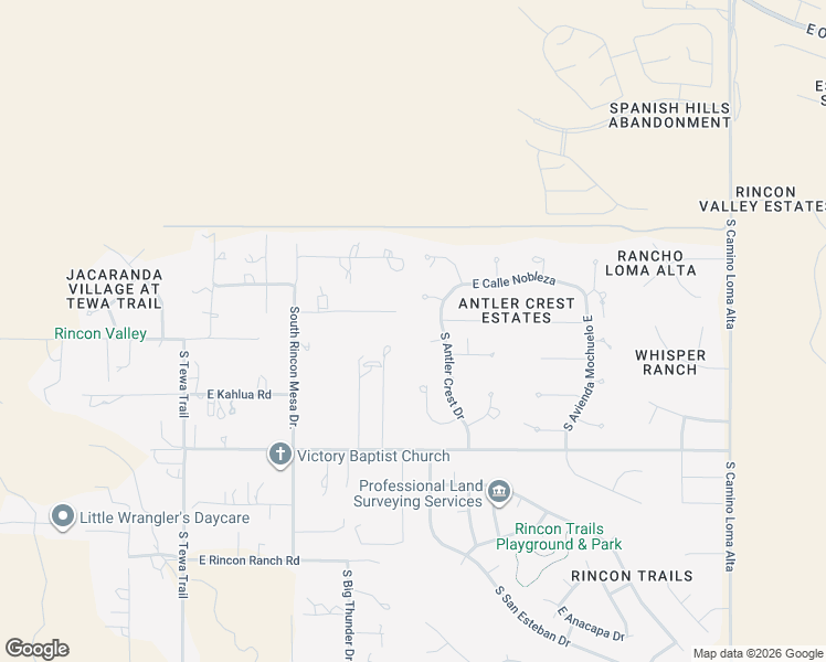 map of restaurants, bars, coffee shops, grocery stores, and more near 13714 East Placita Copechi in Vail