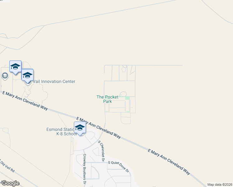 map of restaurants, bars, coffee shops, grocery stores, and more near 9081 South Atterbury Wash Way in Tucson
