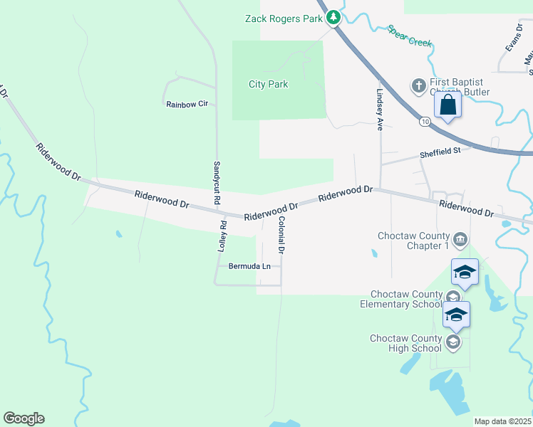 map of restaurants, bars, coffee shops, grocery stores, and more near 129 Island Drive in Butler