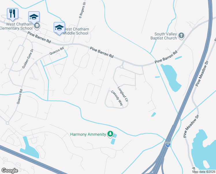 map of restaurants, bars, coffee shops, grocery stores, and more near 128 Silverton Road in Pooler