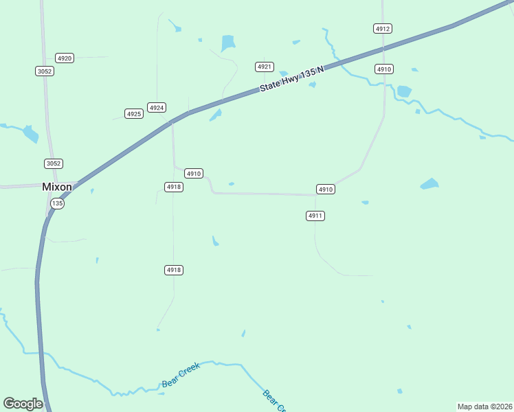 map of restaurants, bars, coffee shops, grocery stores, and more near 640 County Road 4910 in Troup