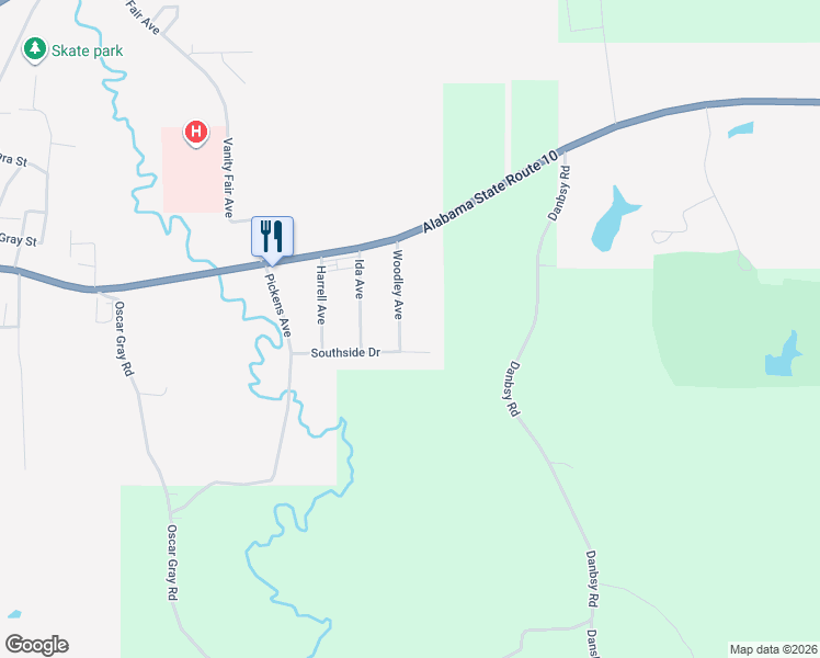 map of restaurants, bars, coffee shops, grocery stores, and more near 100-308 Woodley Avenue in Butler