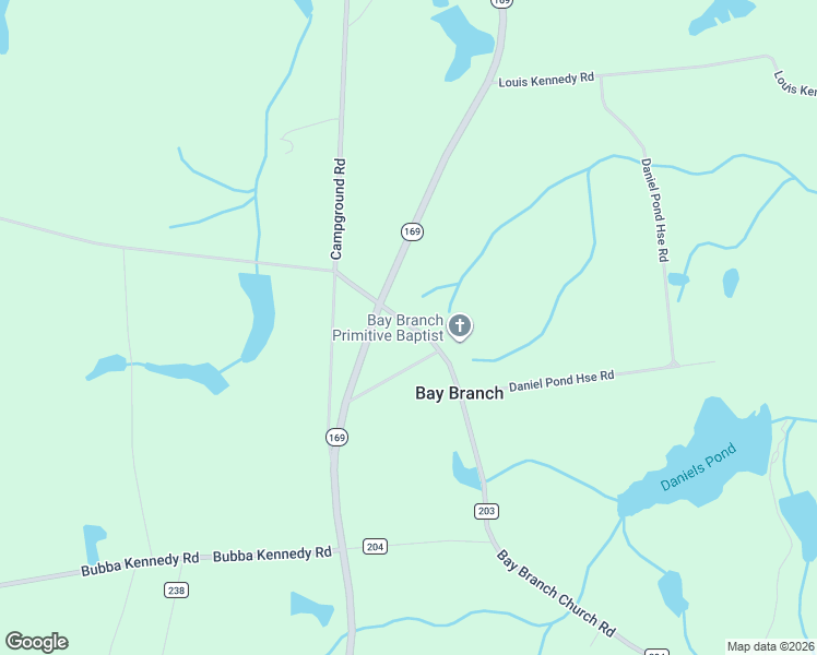 map of restaurants, bars, coffee shops, grocery stores, and more near 1 Bay Branch Church Road in Claxton