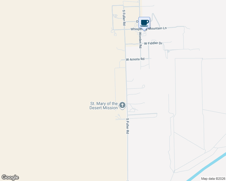 map of restaurants, bars, coffee shops, grocery stores, and more near 8690 South Fuller Road in Tucson