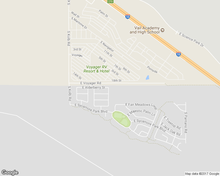 map of restaurants, bars, coffee shops, grocery stores, and more near 8933 South Mystic Meadow Road in Tucson