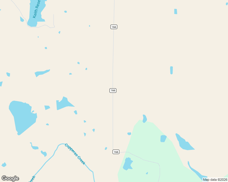 map of restaurants, bars, coffee shops, grocery stores, and more near 750 County Road 166 in De Leon