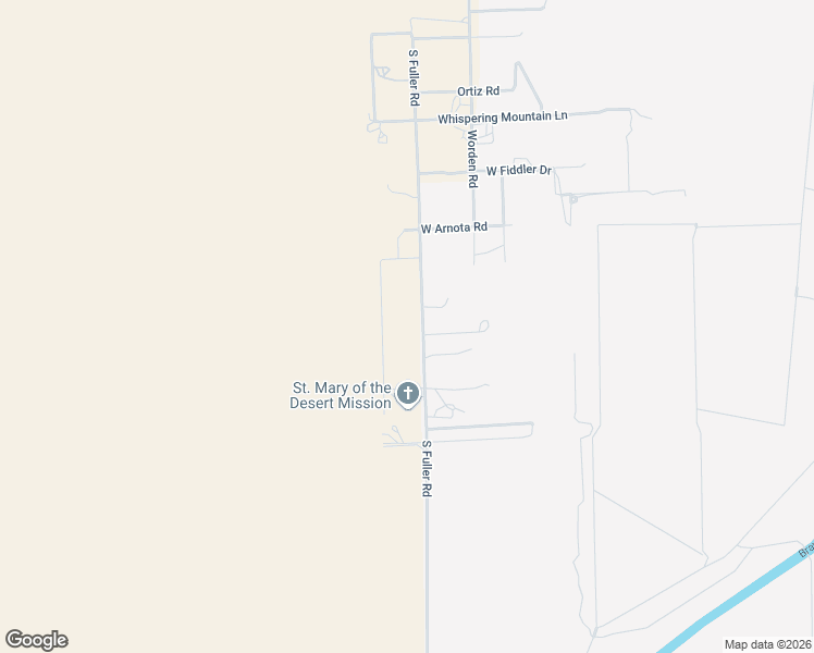 map of restaurants, bars, coffee shops, grocery stores, and more near 8690 South Fuller Road in Tucson