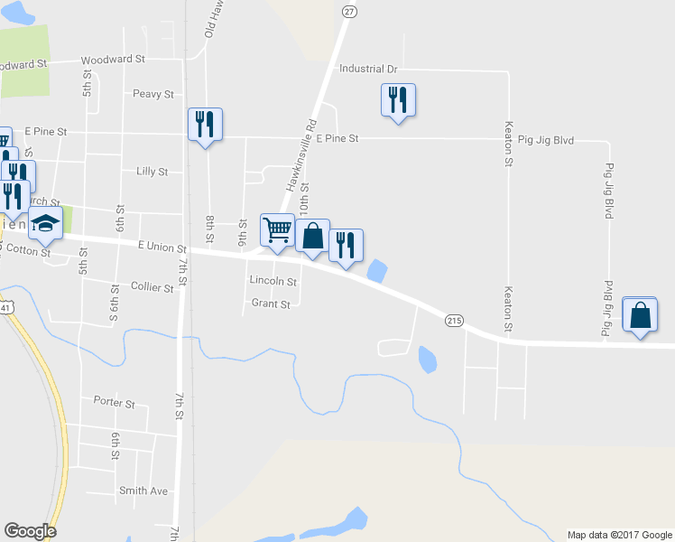 map of restaurants, bars, coffee shops, grocery stores, and more near 915 East Union Street in Vienna
