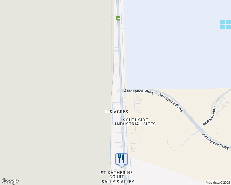 map of restaurants, bars, coffee shops, grocery stores, and more near 8908 South Nogales Highway in Tucson