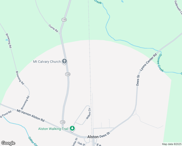 map of restaurants, bars, coffee shops, grocery stores, and more near in Alston