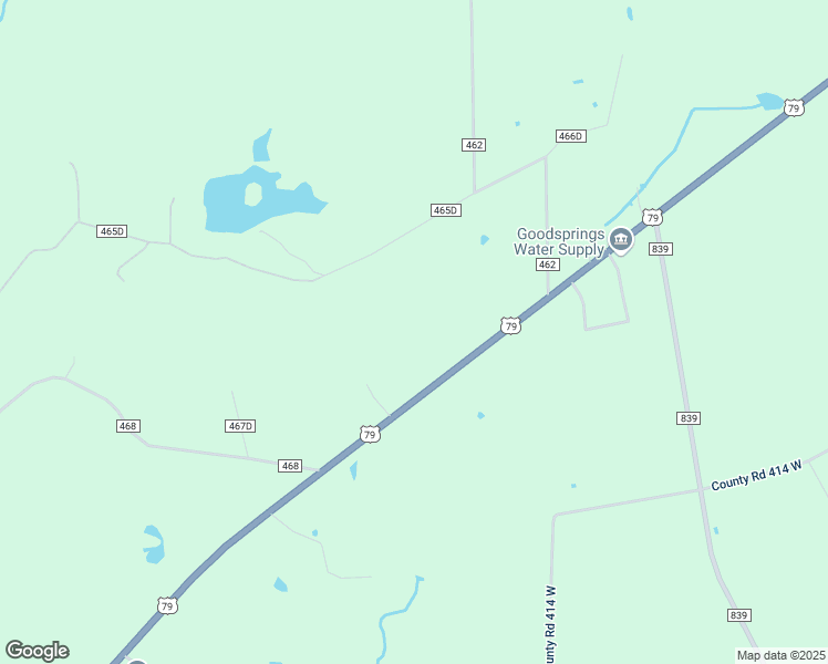 map of restaurants, bars, coffee shops, grocery stores, and more near 7226 U.S. 79 in Henderson