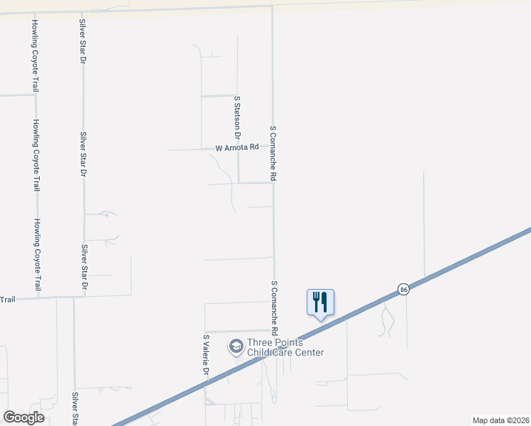 map of restaurants, bars, coffee shops, grocery stores, and more near 8690 South Comanche Road in Tucson