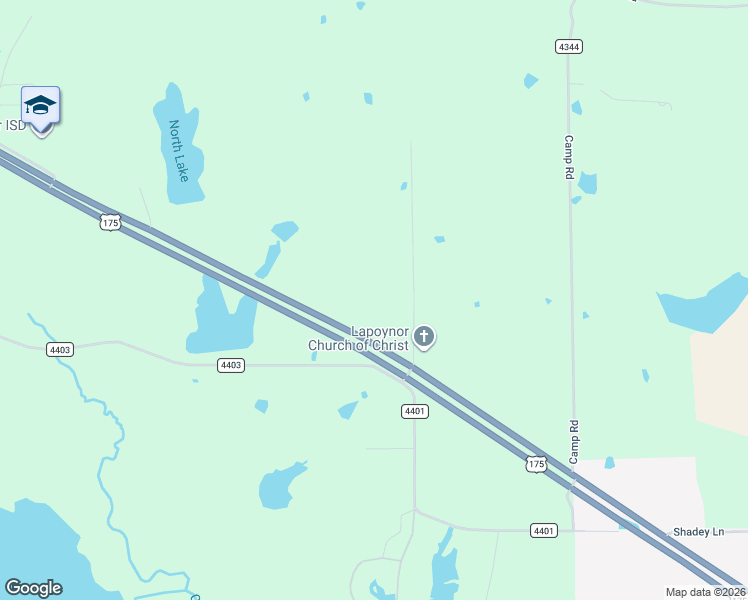 map of restaurants, bars, coffee shops, grocery stores, and more near 14109 U.S. 175 in LaRue