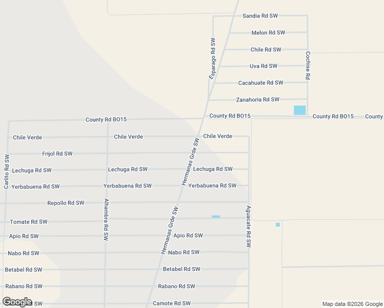 map of restaurants, bars, coffee shops, grocery stores, and more near Zanahoria Rd SW in Deming