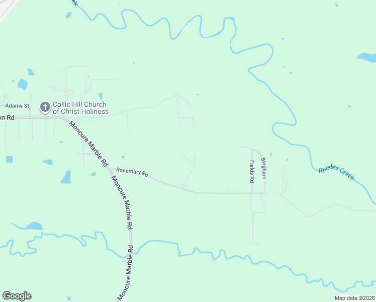 map of restaurants, bars, coffee shops, grocery stores, and more near 1400 Rosemary Road in Terry