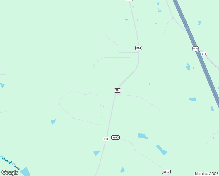 map of restaurants, bars, coffee shops, grocery stores, and more near 5194 County Road 314 in Henderson