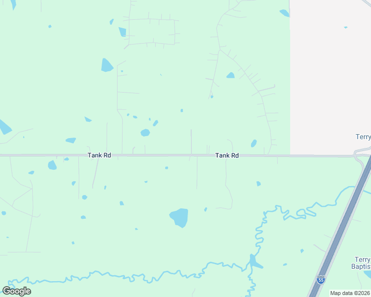 map of restaurants, bars, coffee shops, grocery stores, and more near 2596 Tank Rd in Terry