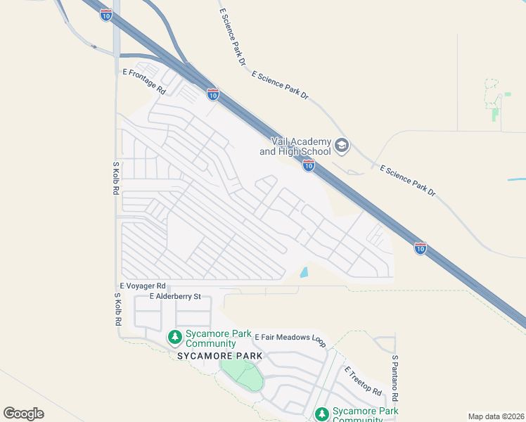 map of restaurants, bars, coffee shops, grocery stores, and more near 7499 East Maritime Drive in Tucson