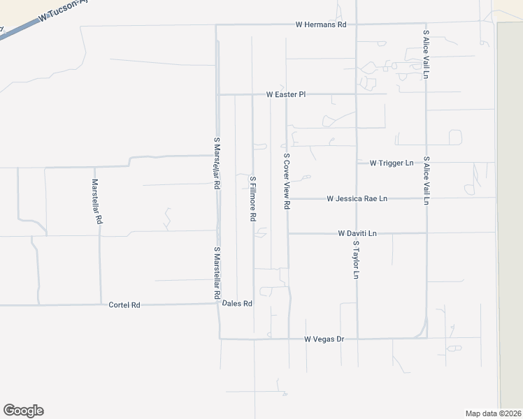 map of restaurants, bars, coffee shops, grocery stores, and more near 8620 South Cover View Road in Tucson