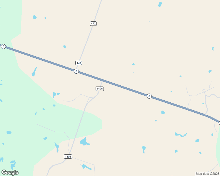 map of restaurants, bars, coffee shops, grocery stores, and more near 7450 Highway 6 in De Leon