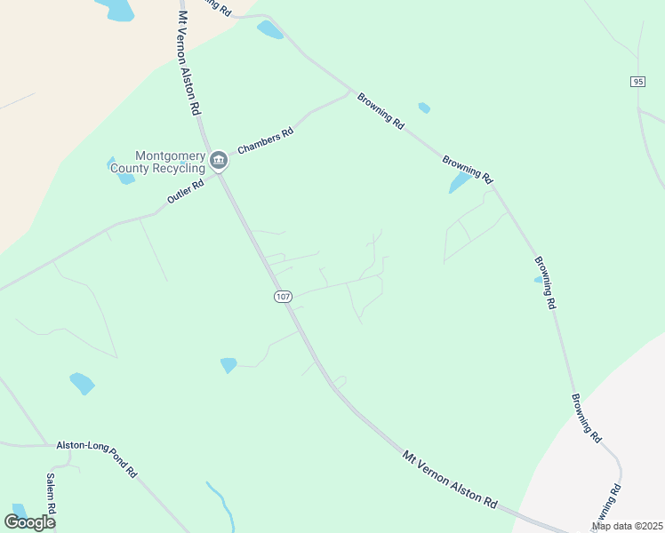 map of restaurants, bars, coffee shops, grocery stores, and more near 300 Fowler Road in Mount Vernon