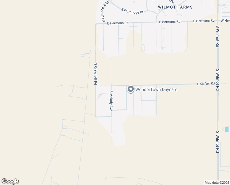map of restaurants, bars, coffee shops, grocery stores, and more near 5620 East Klafter Road in Tucson