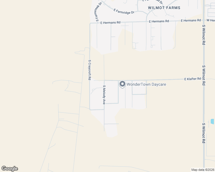 map of restaurants, bars, coffee shops, grocery stores, and more near 5620 East Klafter Road in Tucson