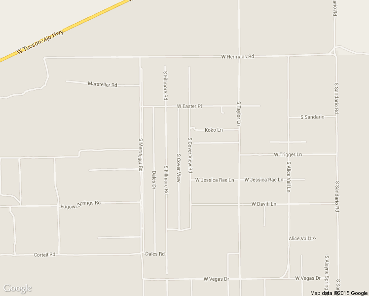 map of restaurants, bars, coffee shops, grocery stores, and more near 8478 South Cover View Road in Tucson