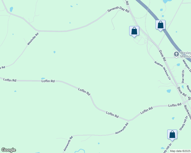 map of restaurants, bars, coffee shops, grocery stores, and more near 1044 Seventh Day Road in Florence