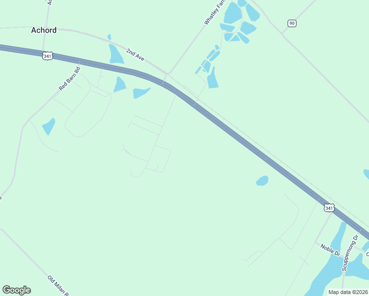 map of restaurants, bars, coffee shops, grocery stores, and more near 17 Green Acres Drive in McRae-Helena