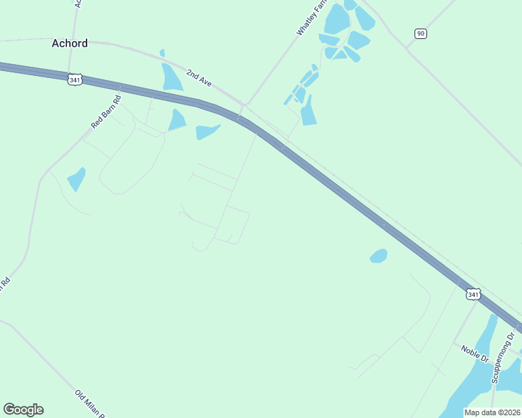 map of restaurants, bars, coffee shops, grocery stores, and more near 17 Green Acres Drive in McRae-Helena