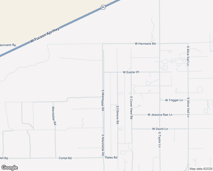map of restaurants, bars, coffee shops, grocery stores, and more near 8393 South Marstellar Road in Tucson