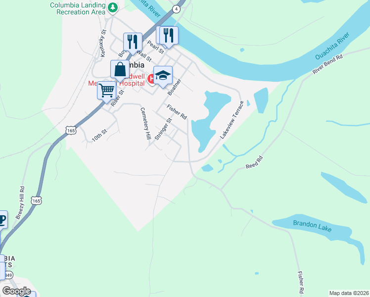map of restaurants, bars, coffee shops, grocery stores, and more near 314 Fisher Road in Columbia