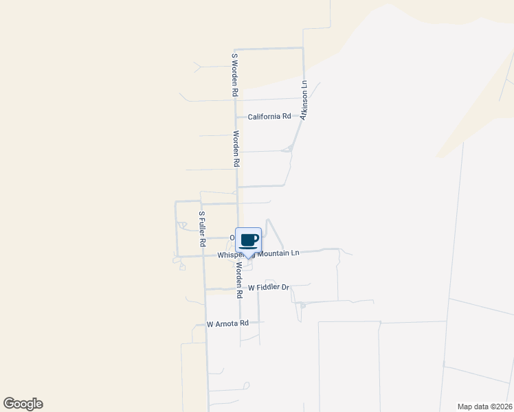 map of restaurants, bars, coffee shops, grocery stores, and more near 8197 South Worden Road in Tucson