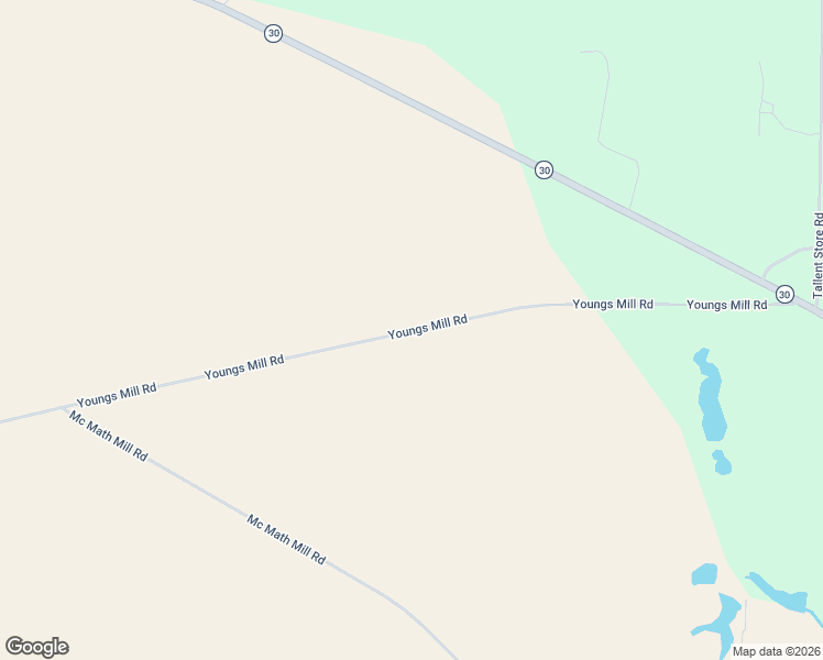 map of restaurants, bars, coffee shops, grocery stores, and more near 160 Youngs Mill Road in Americus