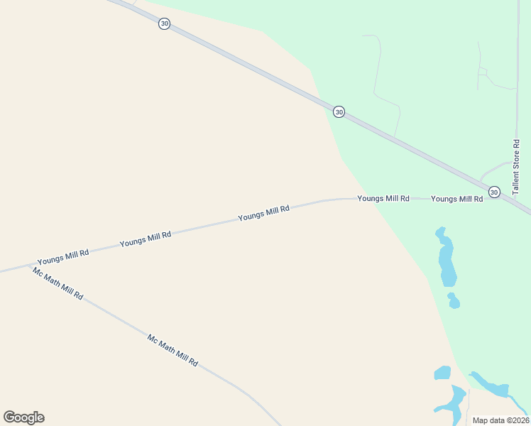 map of restaurants, bars, coffee shops, grocery stores, and more near 160 Youngs Mill Road in Americus