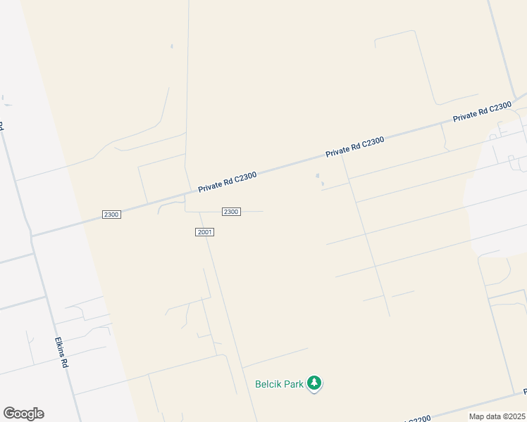 map of restaurants, bars, coffee shops, grocery stores, and more near County Road 2300 in Midland