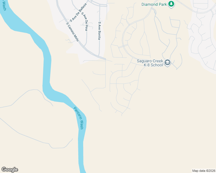 map of restaurants, bars, coffee shops, grocery stores, and more near 8270 South Wentworth Road in Tucson