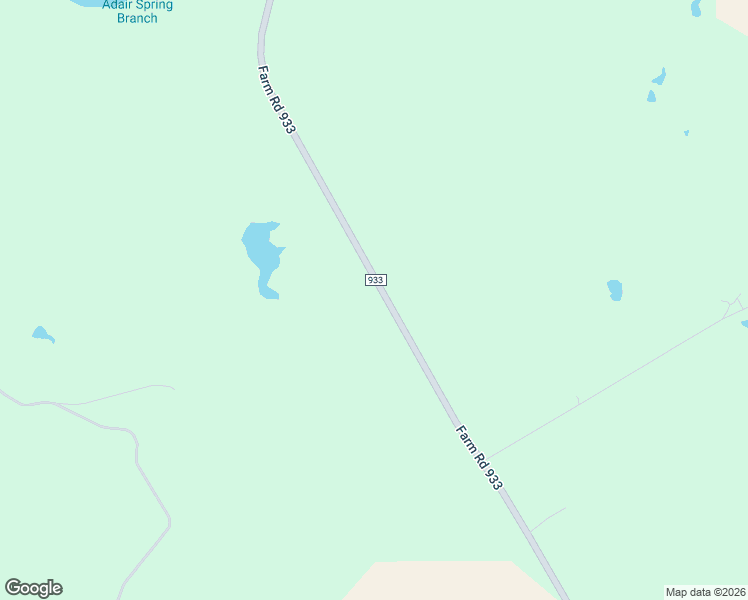 map of restaurants, bars, coffee shops, grocery stores, and more near Farm Road 933 in Blum