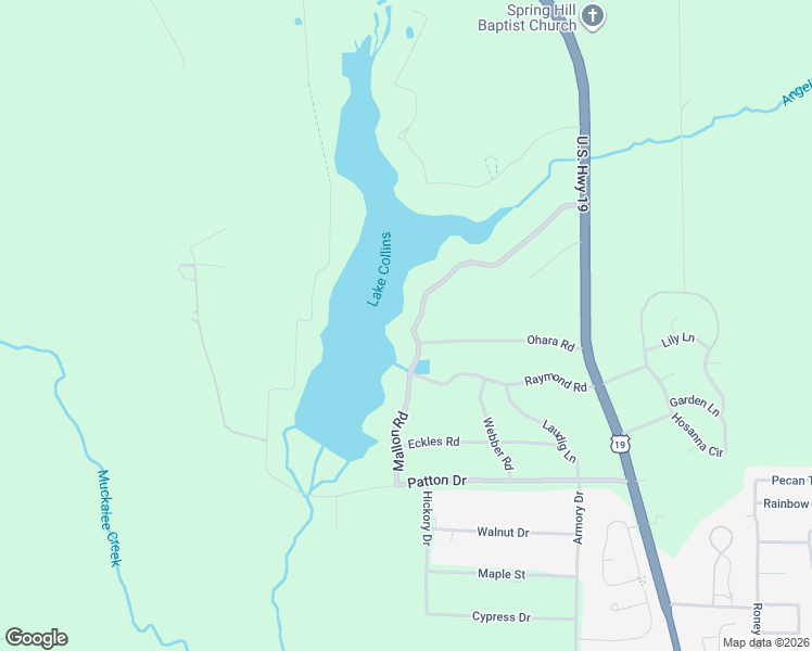 map of restaurants, bars, coffee shops, grocery stores, and more near 400 Rawley Road in Americus