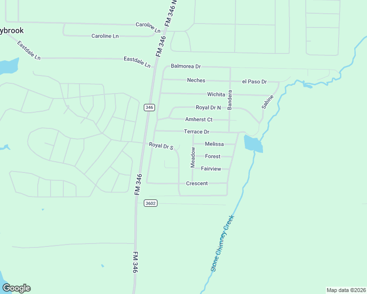 map of restaurants, bars, coffee shops, grocery stores, and more near 243 Meadow Street in Bullard