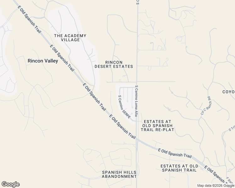 map of restaurants, bars, coffee shops, grocery stores, and more near 8179 South Camino SERPE in Tucson